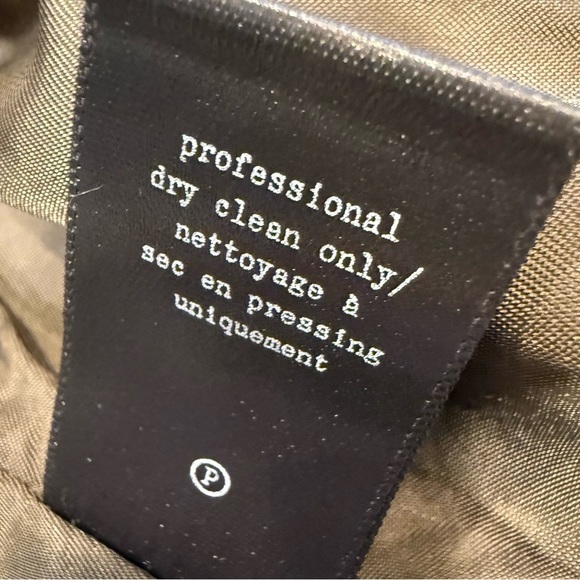 Rag & Bone Womens Army Olive Green Utility Snap Button Zip Military Jacket sz 4 - Picture 11 of 16